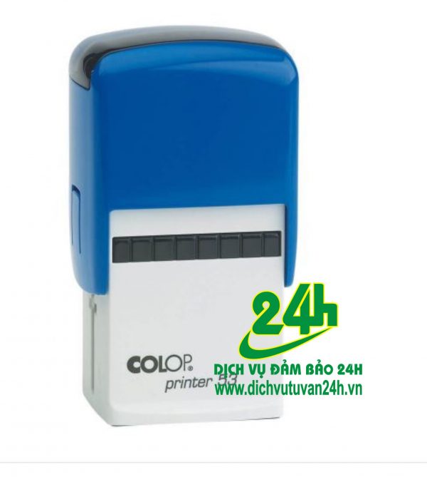 [Bình Dương] Hộp dấu tự động Colop Printer 53 dùng cho dấu mã số thuế, dấu địa chỉ,dấu logo, dấu có nội dung lớn. Hop-dau-tu-dong-Colop-Printer-53-xanh-600x669