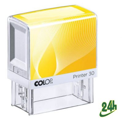 [Bình Dương] Hộp dấu Colop Printer 30  thường dùng cho dấu tên, chức danh, dấu logo, chữ ký… Dau-colop-printer-line-30-vang-397x400