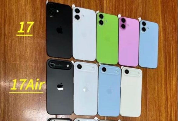 cac mau sac iphone 17 va 17 air