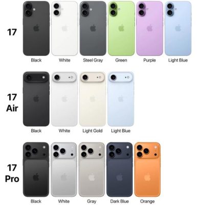 iphone 17 17 pro 17air